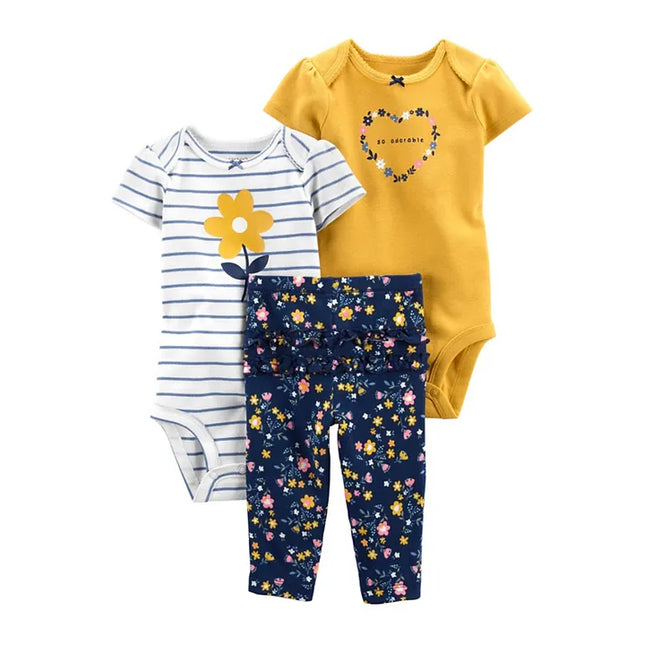  Carter's - 3-Piece Floral Little Character Set - Baby Girl