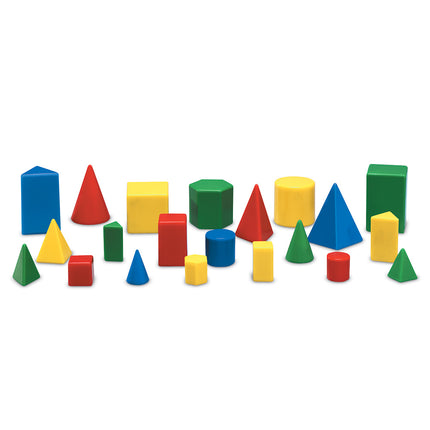 Learning Resources Mini Relational Geometric Solids Set