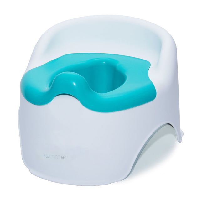 Learn To Go Potty - White/Teal