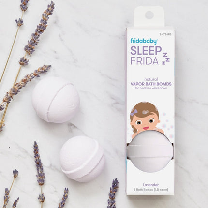 FridaBaby - Sleep Frida - Natural Vapor Bath Bombs for Bedtime Wind Down