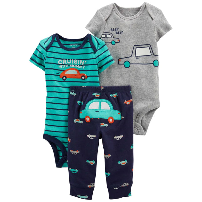 Carter's - 3-Piece Car Little Character Set