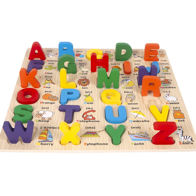 Tiny Bud - Wooden Alphabet Puzzle