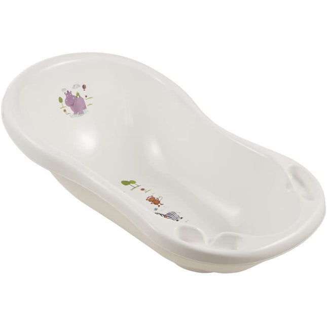 Keeper  Baby Bath Tub - White Hippo