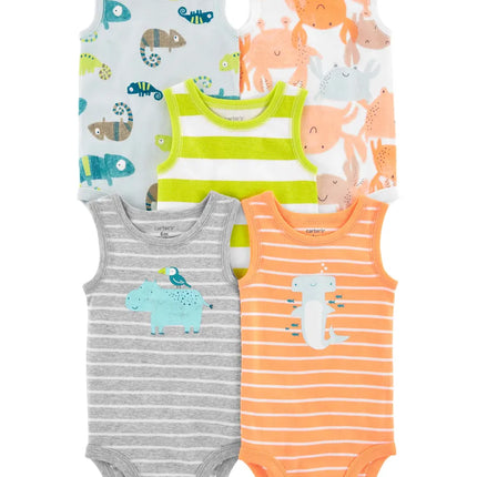 Carter's - 5-Pack Tank Bodysuits