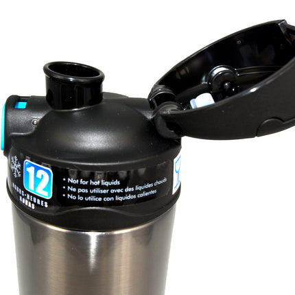 Teal Stainless Steel Hydration/Water Bottle - Thermos (355ml)