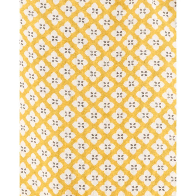 2-Piece Geo Print Peplum Bodysuit Pant Set