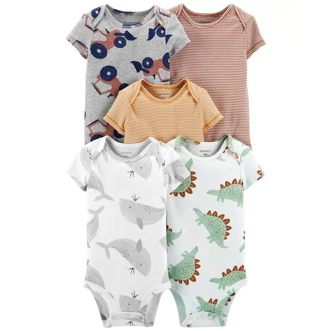 Carter's - 5-Pack Short-Sleeve Original Bodysuits