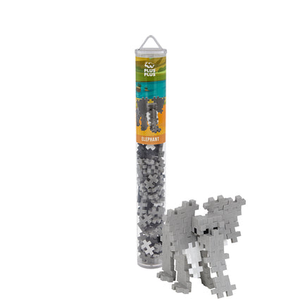 Plus-Plus - Elephant - 100 Pcs Tube