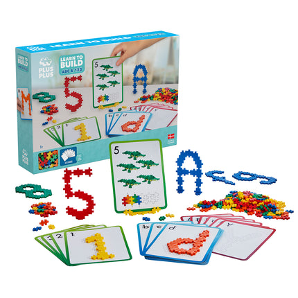 Plus-Plus - Learn to Build ABC & 123