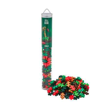 Plus-Plus - Jungle Mix - 100 Pcs Tube