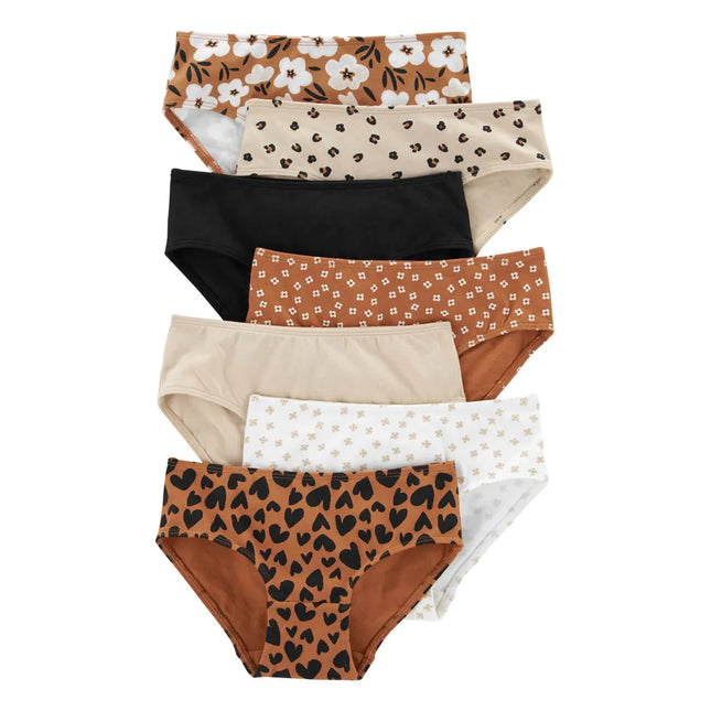 Carter's - 7-Pack Stretch Cotton Hipster Undies