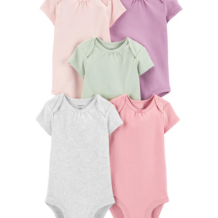 Carter's - 5-Pack Short-Sleeve Original Bodysuits