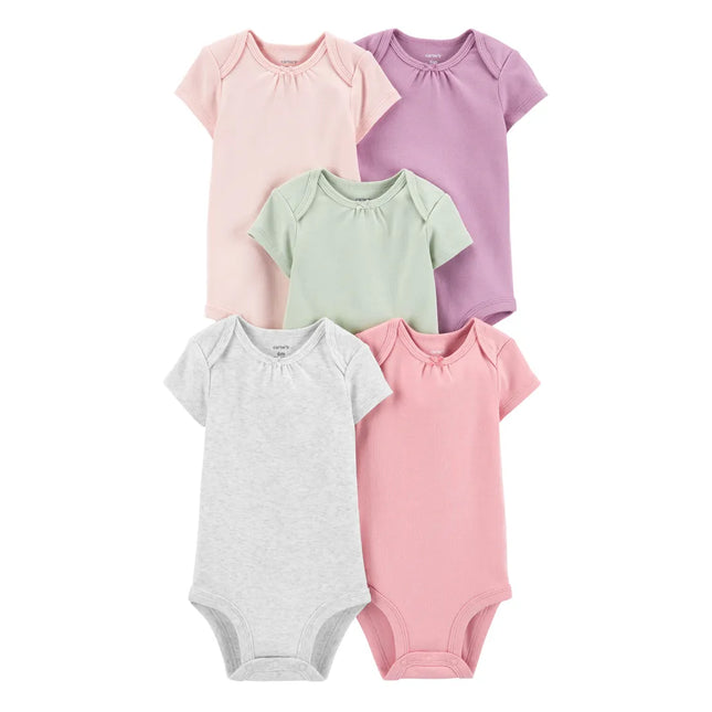 Carter's - 5-Pack Short-Sleeve Original Bodysuits