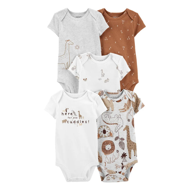 Carter's - 5-Pack Short-Sleeve Original Bodysuits