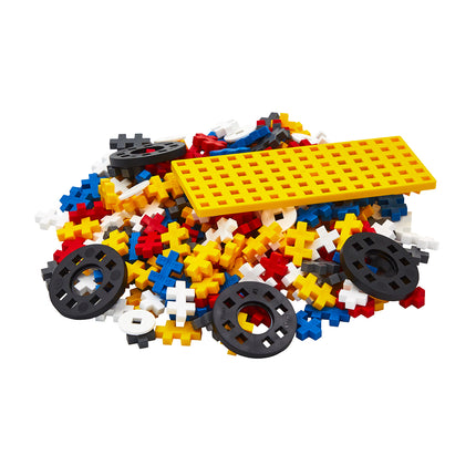 Vivid Plus-Plus Cars Building Blocks - 200 pieces in a tube