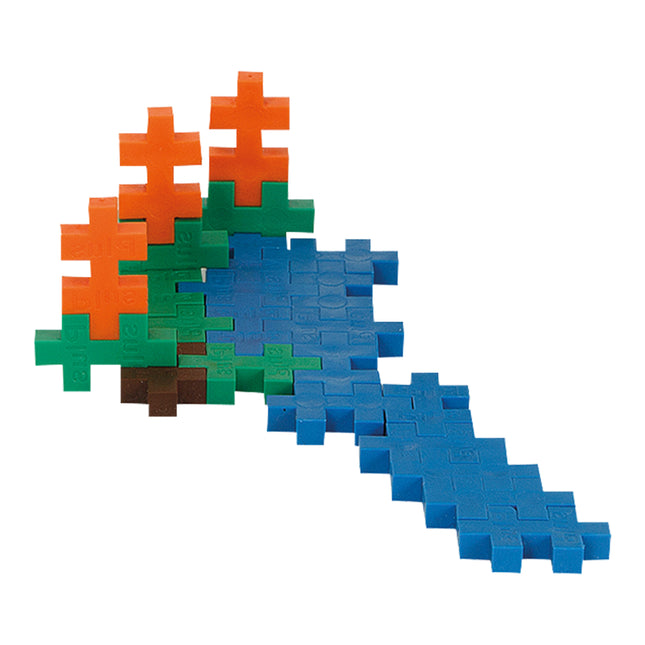 Plus-Plus Basic Savannah Set - 170 pieces for imaginative play