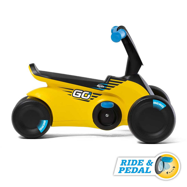 Berg - GO² 2 in1 Push Car SparX - Yellow