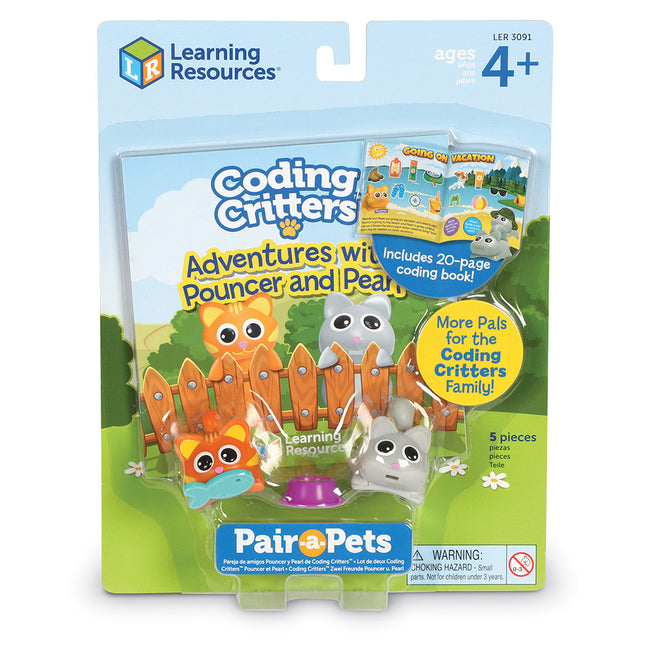Learning Resources - Coding Critters Pair A Pets (Kittens)