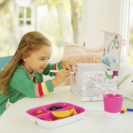 Pink Munchkin Splash Dining Set