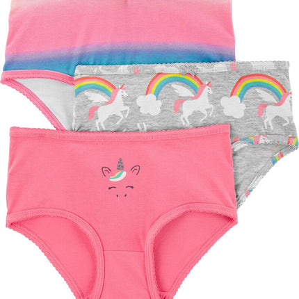 Carter's - 3-Pack Stretch Cotton Undies - Girls