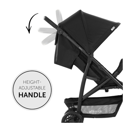 Hauck - Rapid 4 Black Travel System 