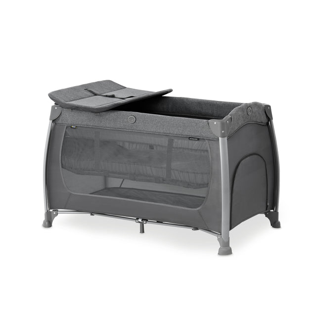 Hauck - Travel Cots Play N Relax Center - Melange Charcoal