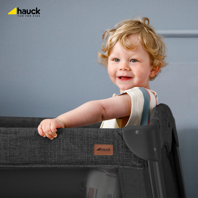 Hauck - Travel Cots Play N Relax Center - Melange Black