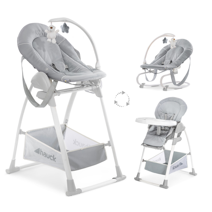 Hauck - High Chairs Sit N Relax 3 in 1 - Stretch Grey