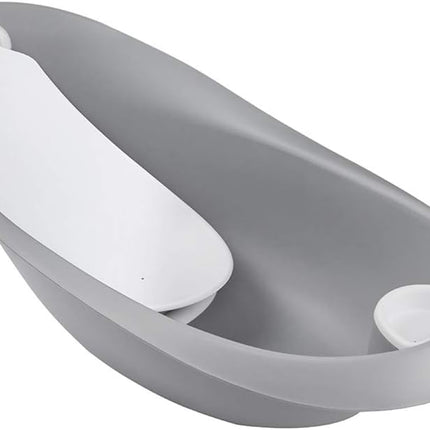 Keeper - Natalia Stars Baby Bath With Soft Handle,Plug & Bath Chair - Cosmic Grey