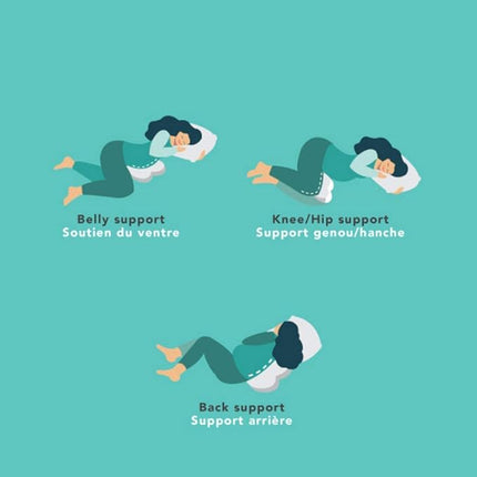 Baby Works - Love my Belly Wedge with Bamboo Cover