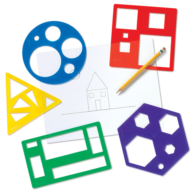Learning Resources - Primary Shapes Template Set