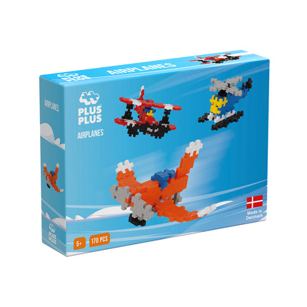 Versatile 170-piece Plus-Plus Basic Airplanes Building Set