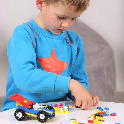 Plus-Plus Color Cars Hero Set - 200 pieces for vibrant creations