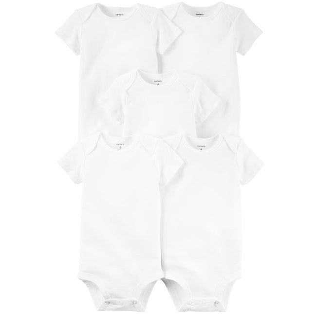 Carter's - 5-Pack Short-Sleeve Original Bodysuits