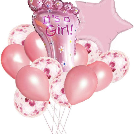 Mark Q - It’s a girl Balloon Set  -14 Pieces