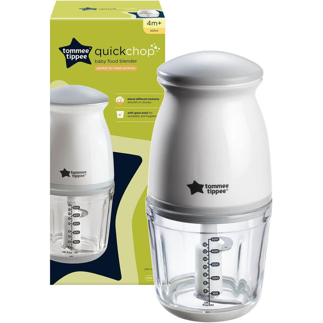 Tommee Tippee - Quick-Chop Mini Baby Food Blender and Chopper