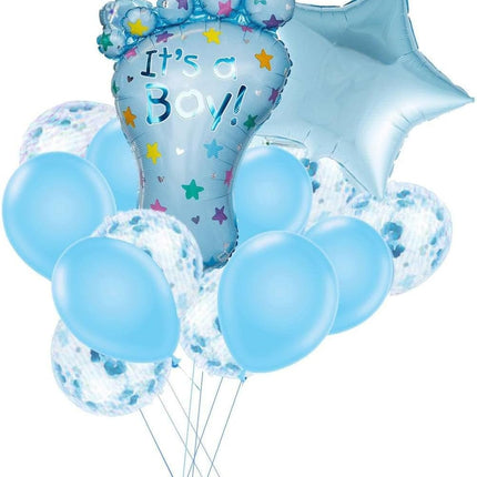 Mark Q - It’s a boy Balloon Set  -14 Pieces