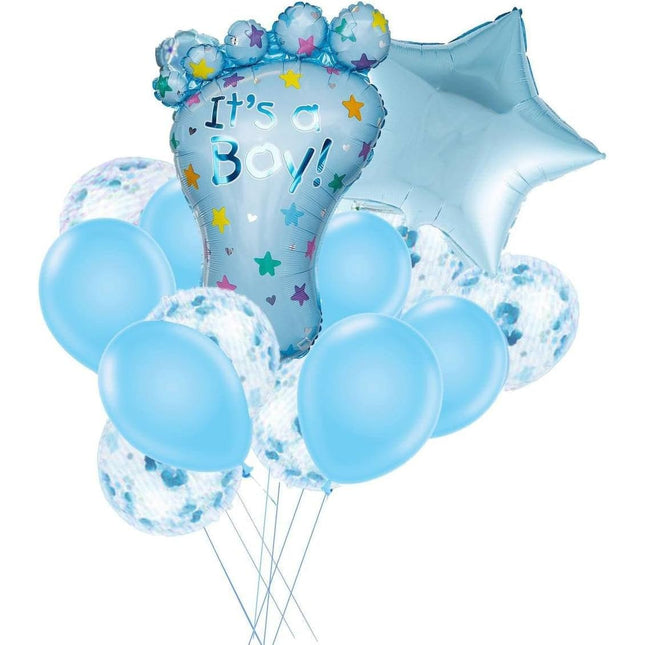 Mark Q - It’s a boy Balloon Set  -14 Pieces