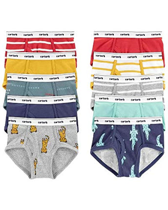 Carter's - 10 Pack Cotton Briefs - 4 - 5Y