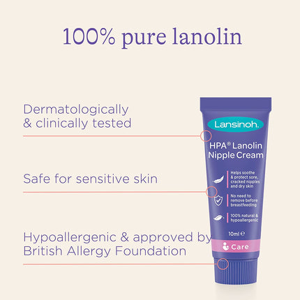 HPA Lanolin Nipple Cream