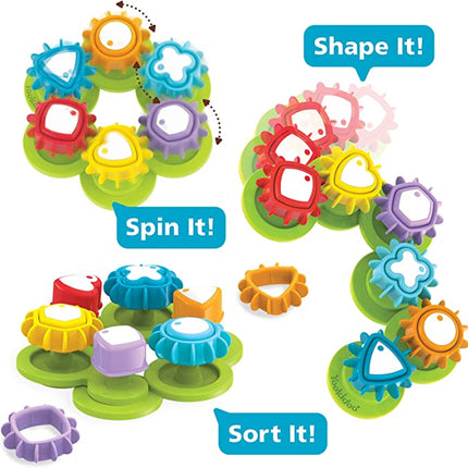 Yookidoo - Shape 'N' Spin Gear Sorter