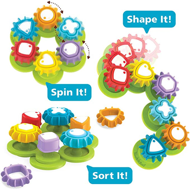 Yookidoo - Shape 'N' Spin Gear Sorter