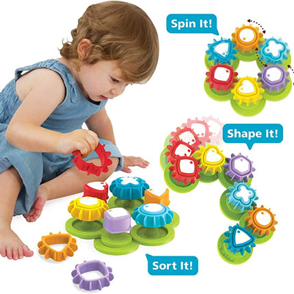 Yookidoo - Shape 'N' Spin Gear Sorter