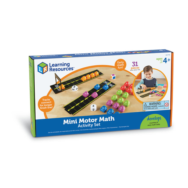 Learning Resources - Mini Motor Math Activity Set