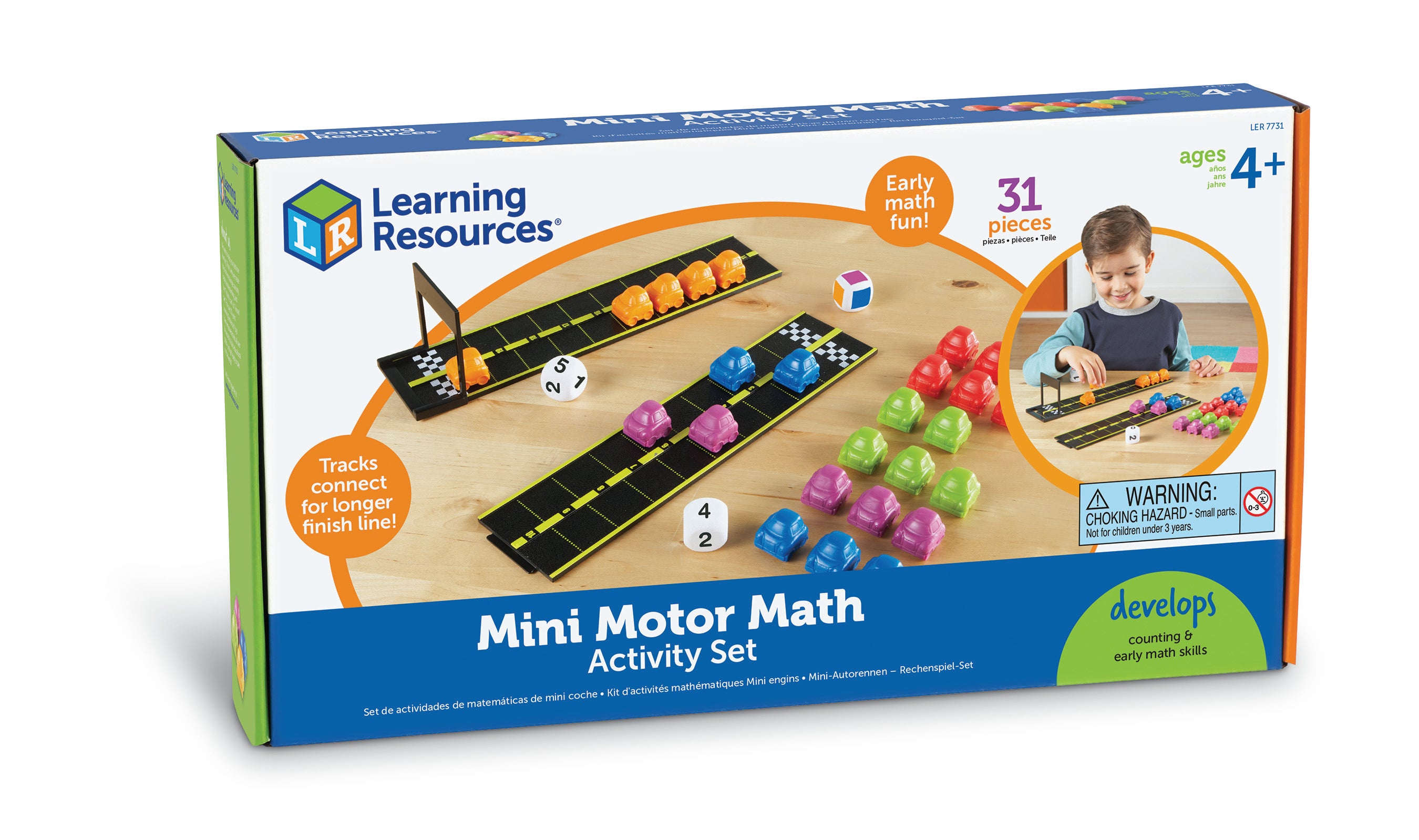 Learning Resources - Mini Motor Math Activity Set – The Bassinet