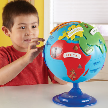 Learning Resources Geographical Globe Puzzle for Young Explorers