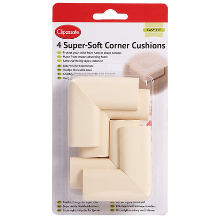 Clippasafe - Corner Cushions - 4 Pack