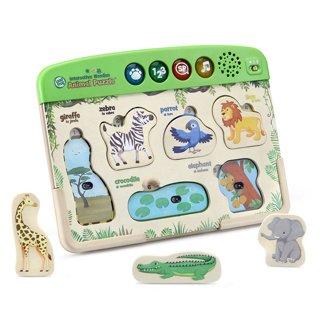 LeapFrog - Interactive Wooden Animal  Puzzle