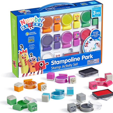 Learning Resources - Numberblocks Stampoline Park Stamp Activity Set