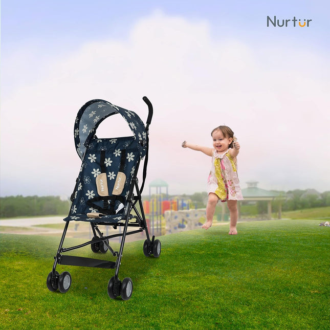 Nurtur Buggy Stroller - Floral Blue